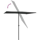  Vrtni suncobran s aluminijskim stupom 2 x 1,5 m antracit | Eponuda.com
