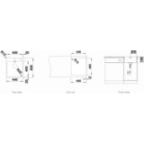 Blanco ANDANO 400-IF/A, svilnat lesk 525244 | Shoptok.si