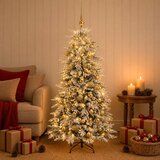  Umjetno božićno drvce s nogom 150 LED lampica | shoptok.hr