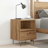  Noćni ormarić Artisan hrast 40x35x50 cm izrađeno drvo | shoptok.hr