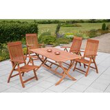 Gardenson Vrtna Zložljiva Miza Rebel, 160x73x90cm, Masivno | Shoptok.si