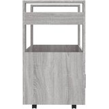  Kuhinjska kolica siva boja hrasta 60x45x80 cm konstruirano drvo | shoptok.hr