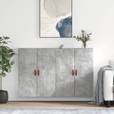 vidaXL Zidni ormarići 2 kom siva boja betona 69,5 x 34 x 90 cm Cijene