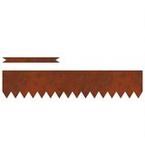  Ograda oko Travnjaka 50 pcs Smeđa 100 x 0.05 x 20 cm | shoptok.hr