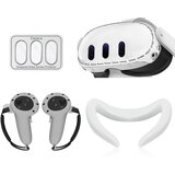 INF 4-delna zaščitna torbica za meta quest 3 lightgrey, (21536967) Cene