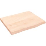  Zidna polica 60x50x(2-4) cm neobrađena masivna hrastovina | shoptok.hr