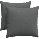  Jastučići za sofu 2 pcs Tamno siva 45 x 45 cm tkanina | shoptok.hr