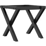 vidaXL Noge za klubsko mizico X-okvir 40x40x33 cm lito železo, (21242697) Cene