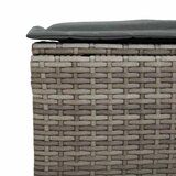  vrtna sedežna garnitura z blazinami, 4-delna, poli ratan | Shoptok.si