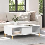  Kava Stol Bijelo 102 x 55 x 35 cm Konstruirano drvo | shoptok.hr