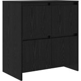  Kreveta Crni hrast 70 x 41 x 75 cm Konstruirano drvo | shoptok.hr