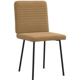  Jedilni stoli 4 kosi rjav žamet, (21822458) | Shoptok.si