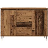  Stranska omara z vrati in predali Staro les 101,5x35x70 cm | Shoptok.si