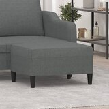  The Living Store Stolček za noge temno siv 70x55x41 cm blago - Stolček Za Noge, (21482247) | Shoptok.si