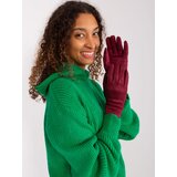 Wool Fashion Italia Gloves-AT-RK-2370.95-burgundy | shoptok.hr