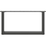  Noge za klub stolić U-oblik 2 kom antracit 60 x (30-31) cm čelik | shoptok.hr