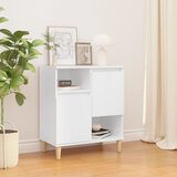  Komoda bijela 60 x 35 x 70 cm od konstruiranog drva | shoptok.hr