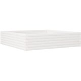  Vrtna sadilica bijela 100x100x23 cm od masivne borovine | Eponuda.ba