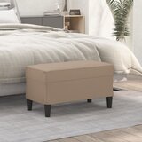  Klupa boja cappuccina 70 x 35 x 41 cm od umjetne kože | Eponuda.com