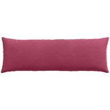vidaXL Blazine za kavč 2 pcs Vinorodna rdeča 120 x 40 cm | Shoptok.si