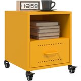 vidaXL Noćni ormarići 2 kom boje senfa 36x39x43,5 cm čelični Cijene