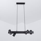 Brilagi LED RGBW prigušiva luster na sajli SELE 4xGU10/6,5W/230V crna | Eponuda.com