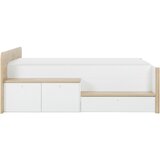 MID.YOU POSTELJA S PREDALOM 90 cm x 200 cm , bela, barve oreha | Shoptok.si