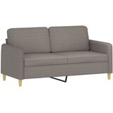  Dvosjed od tkanine smeđesivi 140 cm | shoptok.hr
