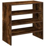 Maison Chic Regal za čevlje - Polica za čevlje 2 kosa zložljiva dimljeni hrast 60x30x30,5 cm, (21778338) Cene