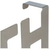 Casa Selección Kovinski obešalnik za vrata v mat srebrni barvi 32 cm Bath – | Shoptok.si