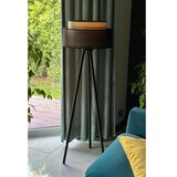  Duolla - Stojeća lampa WOOD BOHO 1xE27/15W/230V prečnik 45 cm crna/bež | Eponuda.com