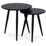  Set stolića CLEO - MDF - crna | shoptok.hr