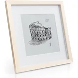 Casa Chic York, okvir za slike, kvadraten, mere fotografije 30 × 30 cm, mat, steklo