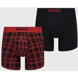Hugo Boksarice 2-pack moški, črna barva | Shoptok.si