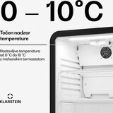 Klarstein Audrey Evo hladnjak za pića | 64 x 47,5 cm | LED unutarnja rasvjeta | 85 W | 42 dB | shoptok.hr