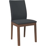 vidaXL Jedilni stoli z blazinami 2 kosa Brown Solid Wood Rubber | Shoptok.si