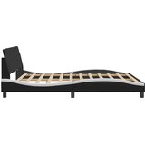  Okvir za krevet Dover crno-bijeli 180x200 cm umjetna koža | shoptok.hr
