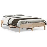 vidaXL Okvir za krevet 120x190 cm masivna borovina | shoptok.hr