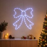 LED svjetleća mašna LOVIISA 70 LED lampica Plava 50 x 51 cm | shoptok.hr