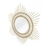 Kayoom STENSKO OGLEDALO, 70/70/2 cm les, steklo, leseni material | Shoptok.si