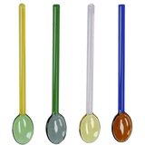 Brandani Set kavne žličke Rainbow 18cm / 4 kos / steklo, (5000199990) Cene