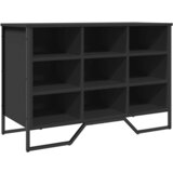 Maison Chic Omarica za obutev - Kopa za čevlje črna 90x38x61,5 cm inženirski les, (21776635) Cene