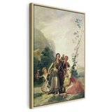  Slika - Francisco Goya – Spring or the Flower Seller 80x120 U prirodnom drvenom okviru | shoptok.hr