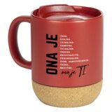 ONA je - Šolja sa plutom i poklopcem | ePonuda.com