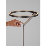 Nova Luce LED stojeća svjetiljka aluminijska s mogućnosti zatamnjivanja u srebrnoj boji (visina 168 cm) Tilia – | shoptok.hr