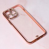  Maska Cirkon Camera za iPhone 14 Pro Max 6.7 roze Cene