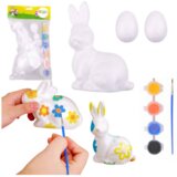  Set za bojanje ukrasa od stiropora zeko 2 farbe za jaja | shoptok.hr