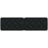 vidaXL Vzglavna stranica črna 180 cm blago | Shoptok.si