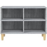 TV ormarić s nogama od drva boja hrasta sonome 69,5x30x50 cm | shoptok.hr