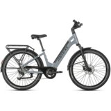 JOBOBIKE Pametno mestno električno kolo Luxe, 250 W tihi pogon, 36 V 15 Ah, podpora prek aplikacije, siva, (5000008959) Cene